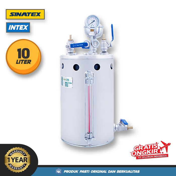 Gambar Boiler Setrika Uap Laundry 10 Liter SINATEX Lengkap (Gojek / Grab) - Boiler Saja dari Pelengkap.Laundry undefined Tokopedia