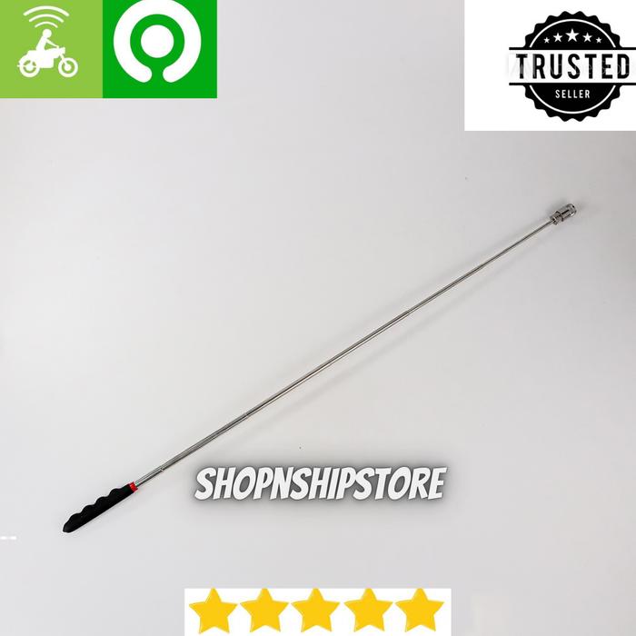 Gambar Stik Magnetik Pick Up/Tongkat Magnet Dengan Lampu/Alat Bantu Mengambil Barang Jatuh dari shopNshipstore undefined Tokopedia