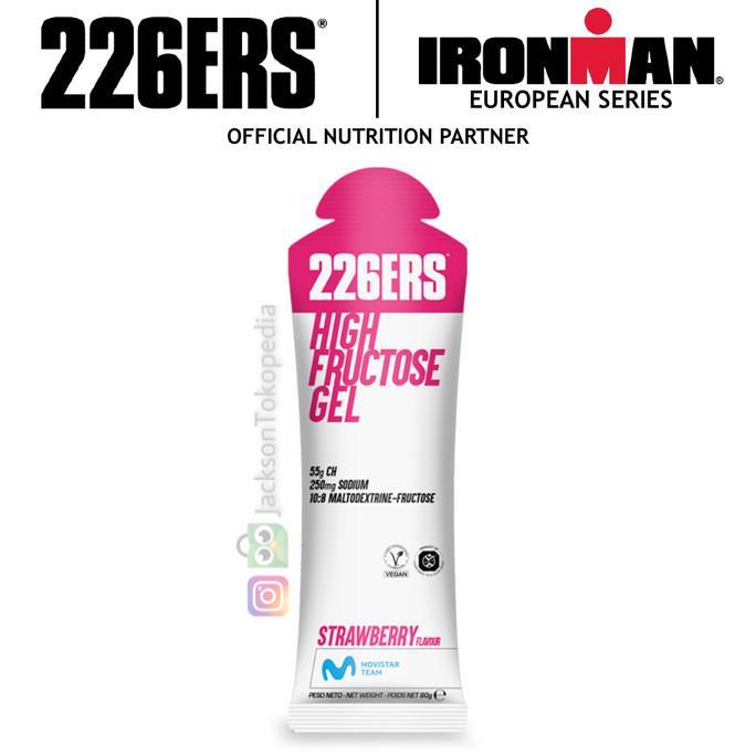 Gambar creatine 226ERS Energy Gel High Fructose + Electrolyte Semua Rasa / Not SIS Maurten - Strawberry, Diskon 24pc Box dari karungjantan1 undefined Tokopedia