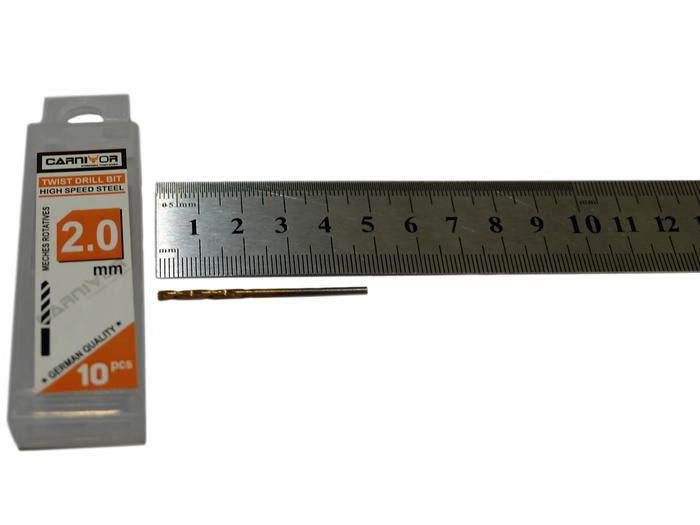 Gambar Bor Besi Kuning Carnivor / Mata Bor Besi Carnivor / Twist Drill Bit - 2 dari Home and Tools undefined Tokopedia