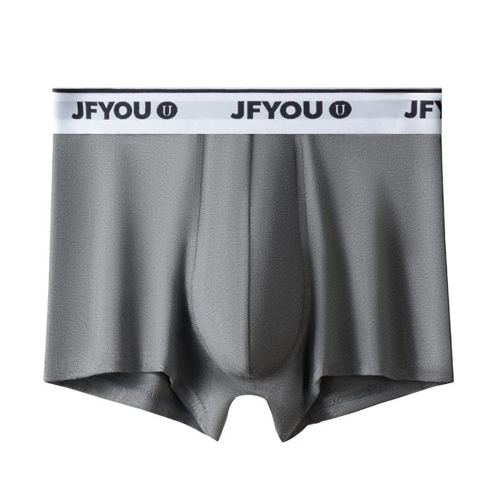 Gambar JFYOU  Celana Dalam Pria Brief Tencel 4 pcs Boxer Pria. - ABU tua(1PCS), XXL dari TOPCDM undefined Tokopedia