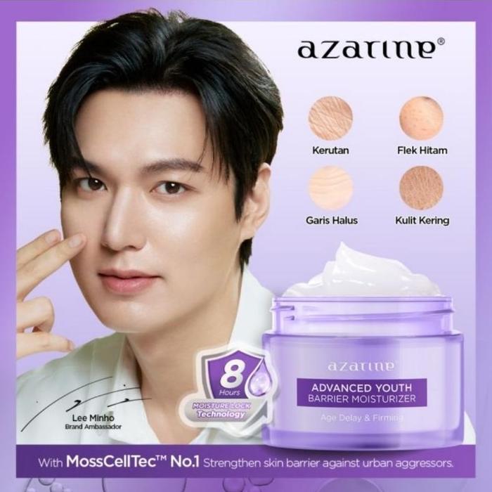 Gambar AZARINE BARRIER MOISTURIZER SERIES - PELEMBAB WAJAH CREAM GEL MOIST 30G - Advanced Youth dari Sasmith Project undefined Tokopedia
