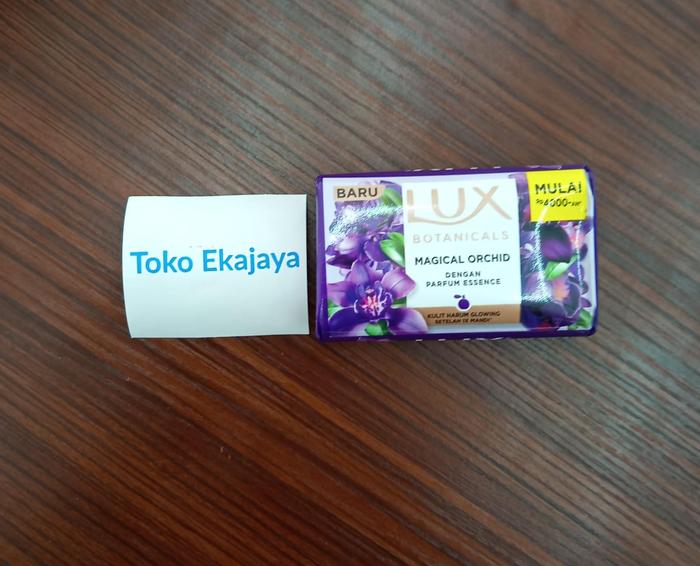 Gambar Lux botanicals sabun batang 70g camellia bright velvet jasmine blue peony magical orchid soft rose lux bar soap lux sabun batang botanical sabun btang botanicals vitamin c - Magical Orchid dari Willie Mart undefined Tokopedia
