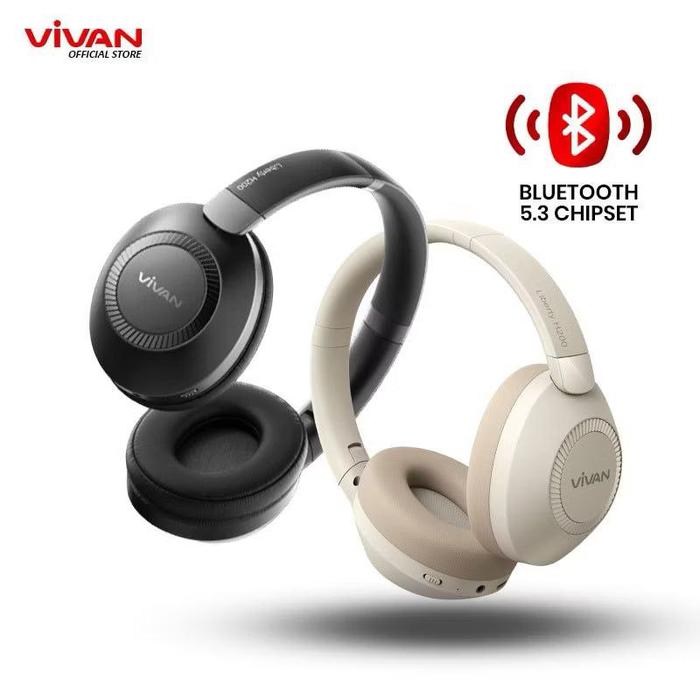 Gambar Vivan Liberty H200 Wireless Headphone Bluetooth 5.3 Headset Dual EQ dari MakeYourStore undefined Tokopedia