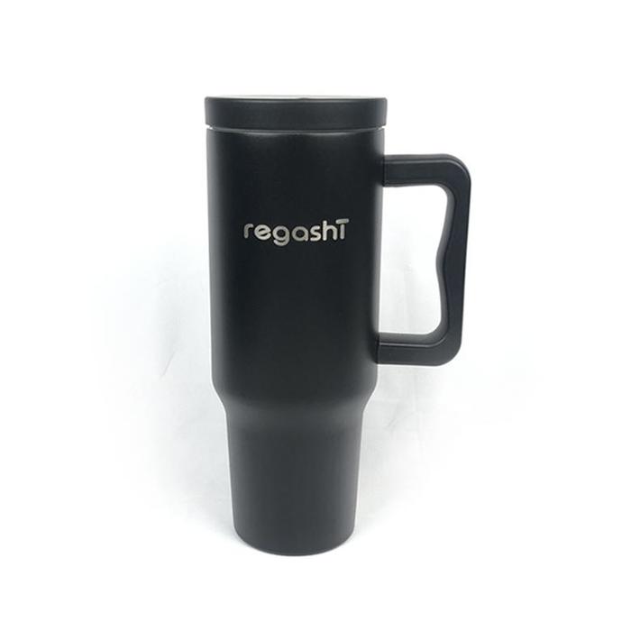 Gambar READY!!! STOK [Custom Nama] Regashi Quencher Tumbler | Travel Thermal Cup With Straw Car Mugs | Tumbler 1,2 Liter | Botol Minum Tumbler Dengan Sedotan - Black, Quencher Tumblr dari MEGA PRATAMA ID undefined Tokopedia