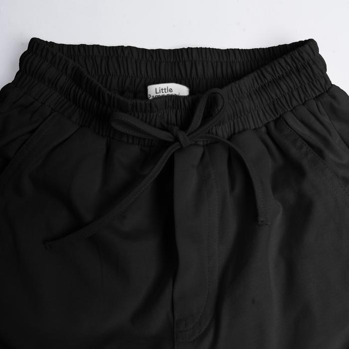 Gambar Little Pampered Celana Cargo Anak Unisex Black - Black, S (5-6 th) dari BlueButton undefined Tokopedia