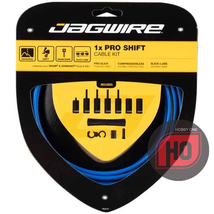 Gambar JAGWIRE 1x Pro Shift Cable Kit - Kabel Inner Outer Shifter - Sid Blue dari Hobby One undefined Tokopedia