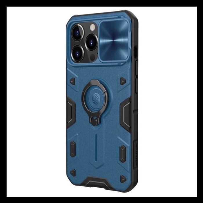 Gambar IPhone 13 Pro 6.1 Nillkin Camshield Armor Ring Original Case Hard Casing Hardcase Bumper Silicon Cover - BLUE., IPH 13 PRO 6.1. dari T-ORIGINAL STORE undefined Tokopedia
