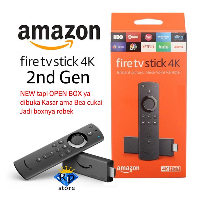 Gambar New Latest Generation Amazon Ultra HD 4K fire TV Stick Alexa Voice - NEW 4K 2ndG Opn dari RP Store Tokopedia undefined Tokopedia