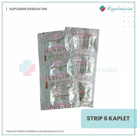 Gambar COXAVIT TABLET, Suplemen Multivitamin - STRIP 6 TAB dari Royal Pharmacy Care undefined Tokopedia