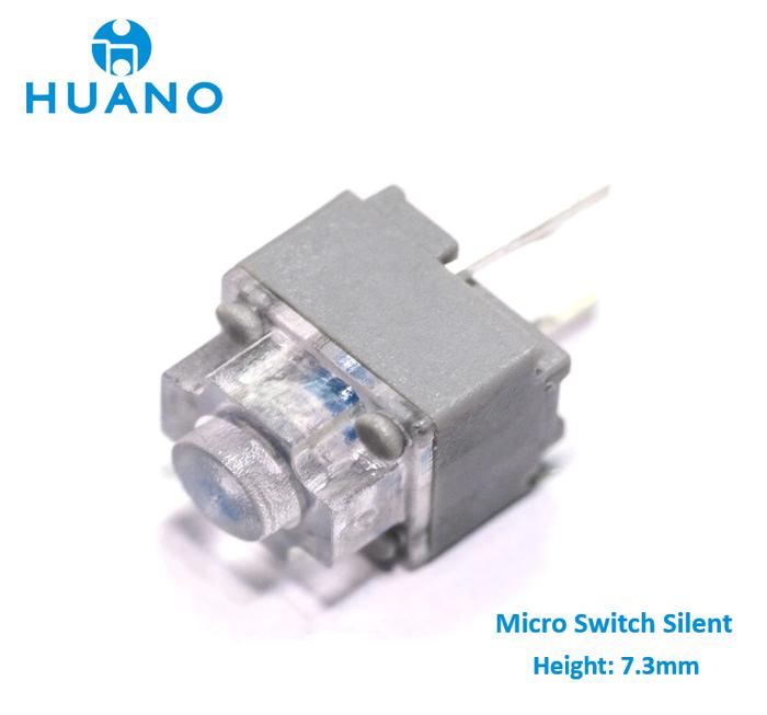 Gambar Huano Silent Micro Switch Mouse - Tombol Klik 2 Pin 7.3mm dari NVlogic undefined Tokopedia