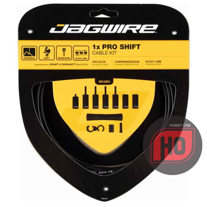 Gambar JAGWIRE 1x Pro Shift Cable Kit - Kabel Inner Outer Shifter - Black dari Hobby One undefined Tokopedia