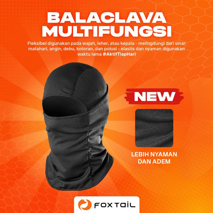 Gambar Premium Foxtail Orignial balaclava motor multifunction adem quick dry masker outdoor - 1 Pc dari Foxtail Indonesia Kota Administrasi Jakarta Barat Tokopedia