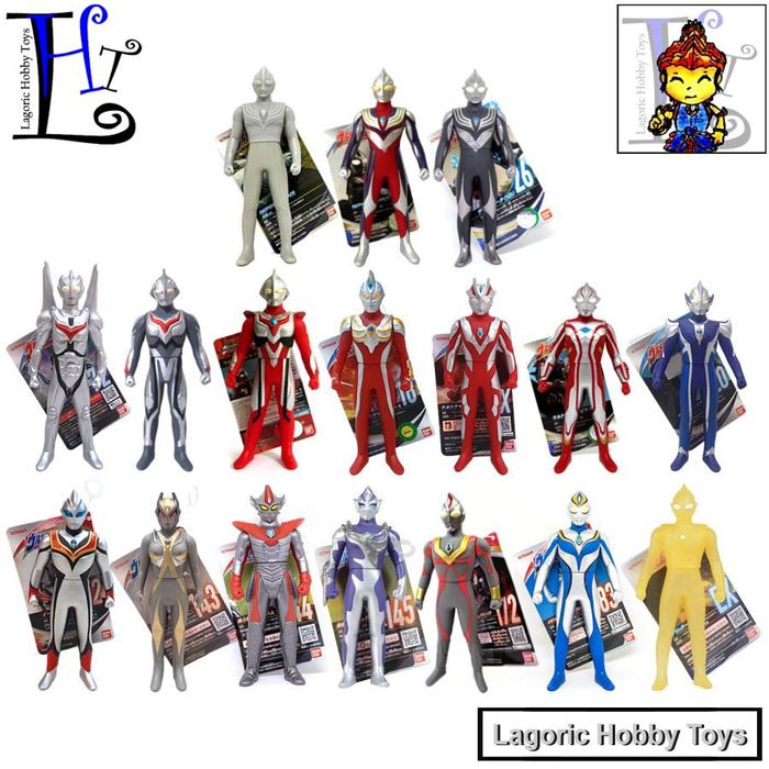 Gambar Ultra Hero Series Ultraman Bandai Mix Varian LHT 3 Mainan Figure Variasi Original Heisei Tiga Nexus N Project Dark Giant Max Mebius - Random dari Lagoric Hobby Toys undefined Tokopedia