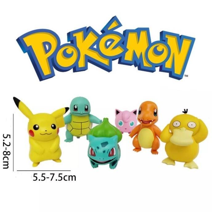 Gambar Figure Pokemon Pikachu Cosplay Digimon Set 5Pcs/Topper Mainan - SET 6 dari AbbasyOlshop3 undefined Tokopedia