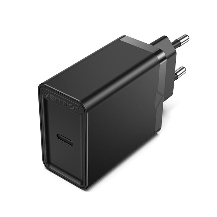 Gambar Kepala Charger iPad Pro Adaptor Type C PD 30W for iPhone Apple - FAI Black dari XLink Jakarta undefined Tokopedia