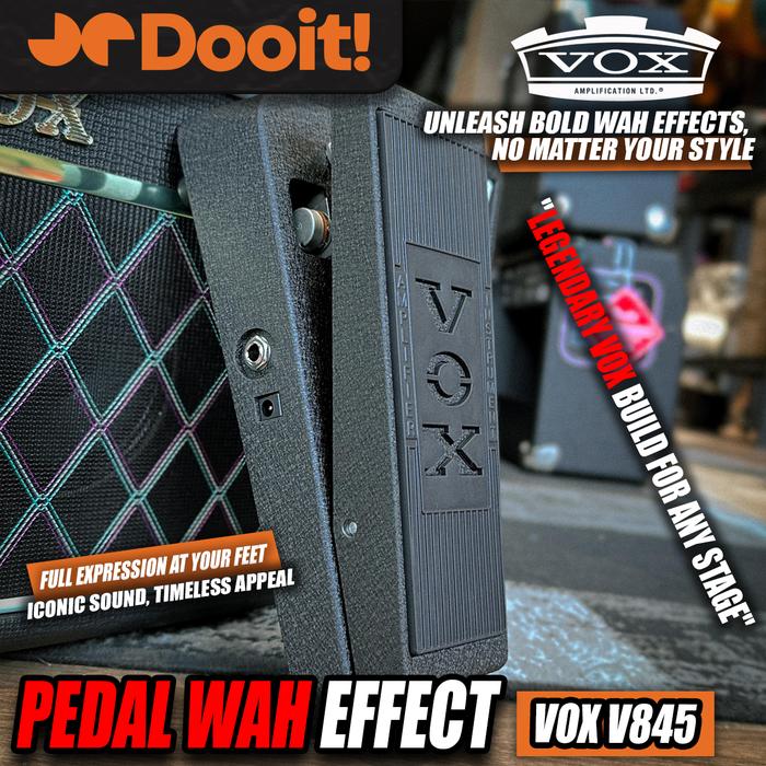 Gambar VOX V845 V 845 & V847 V 847 V847A Classic Reissue Pedal WAH Effect FX WAH - VOX 845 dari Dooit Music Store undefined Tokopedia