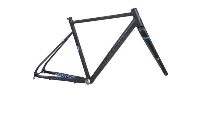 Gambar Mosso 790 GVL Frame Gravel Bike - Black Blue dari Jows Bike Shop undefined Tokopedia