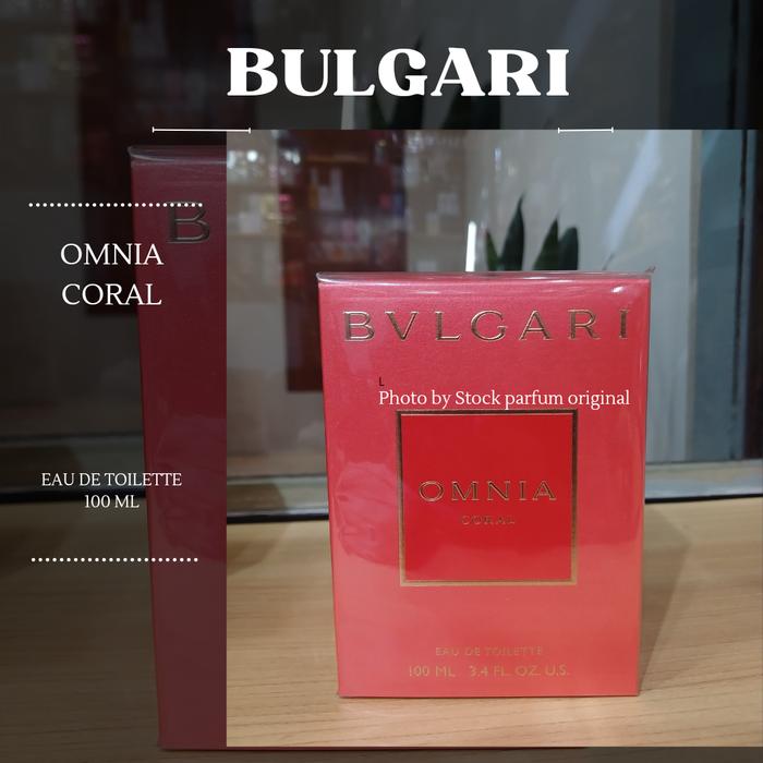 Jual BULGARI OMNIA CORAL EDT 100ML Kota Bandung Stock Parfum