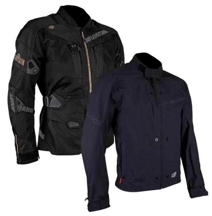 Gambar NEW SALE Jacket Adventure LEATT 7.5 Flow Stealth Black / Jacket touring protect TERLARIS TERMURAH - M dari GO BRO undefined Tokopedia