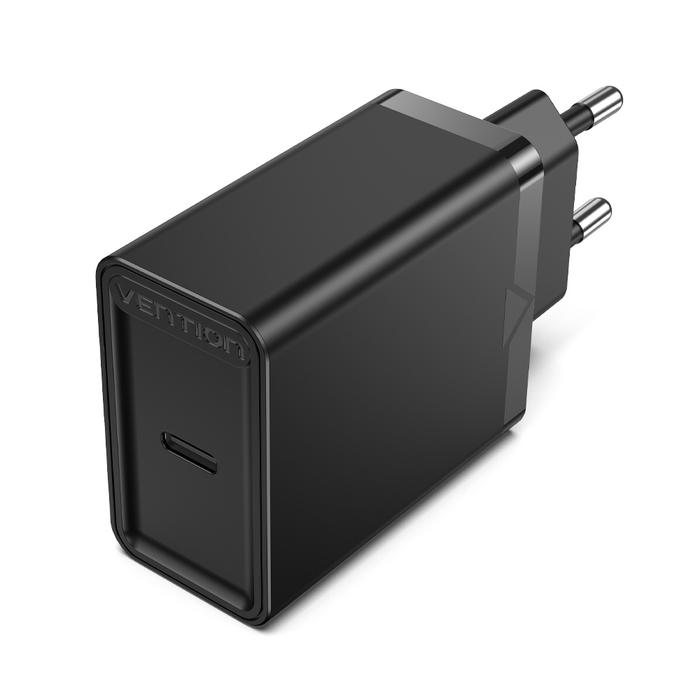 Gambar Adaptor USB Type-C Kepala Charger Fast Charging 30 Watt PD QC Support - Black dari XLink Jakarta undefined Tokopedia