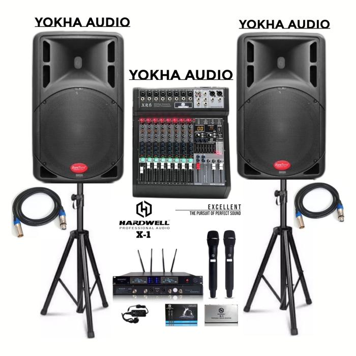 Jual paket sound system 15 inch aktif baretone max15rae sekolah