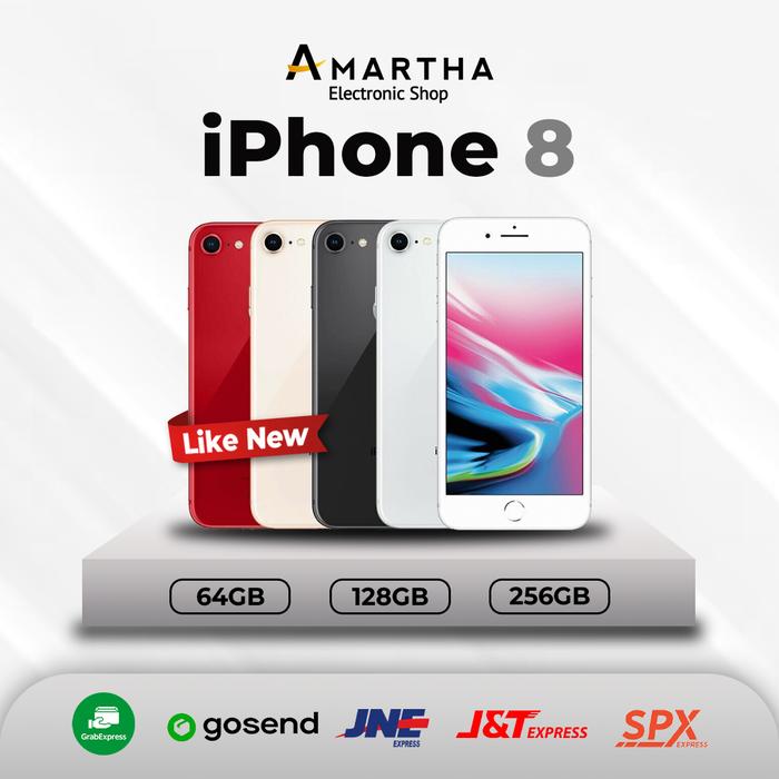 Gambar Apple Iphone 8 64GB/128GB/256GB  Ex internasional - 64GB dari Amartha Electronic Shop undefined Tokopedia