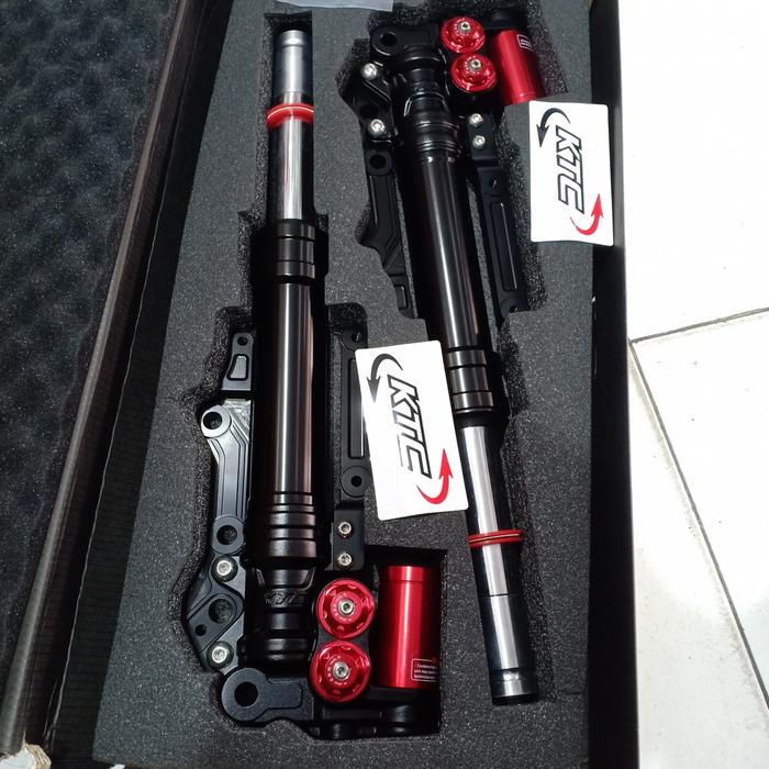 Gambar shock depan ktc racing matrix series all new nmax 155 connected/ suspension ktc matrix series klik rebound compresi fungsi yamaha nmax 155 old/ usd shock suspensi depan ktc racing matrik matries matrix N-max 155 old new/ klik stelan adjustable - black red dari venom speed shop undefined Tokopedia