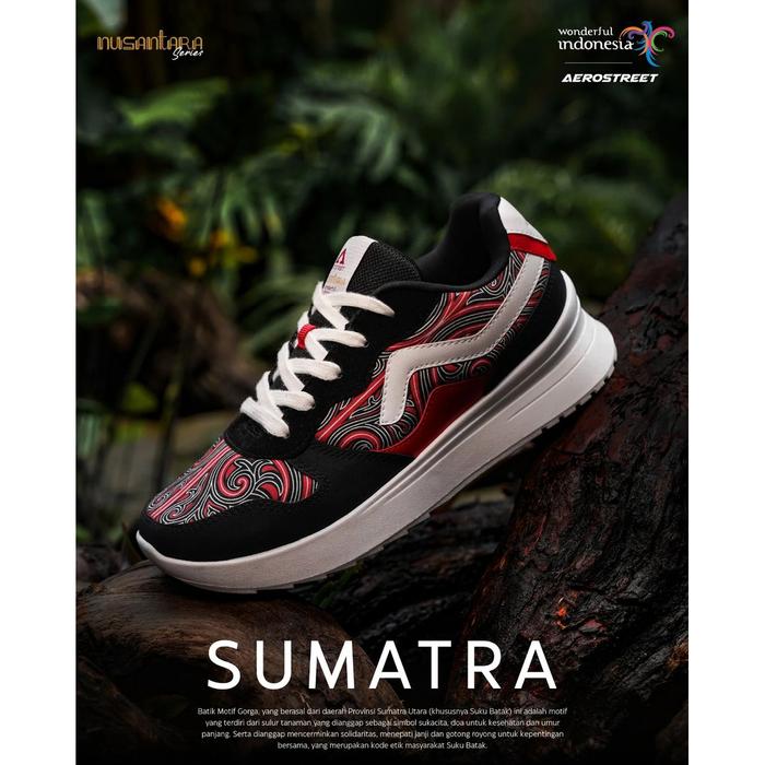Gambar [ORIGINAL] AEROSTREET x WONDERFUL INDONESIA NUSANTARA SERIES - Sepatu Sneakers Casual - Sumatera, 44 dari Fiscus Shop undefined Tokopedia