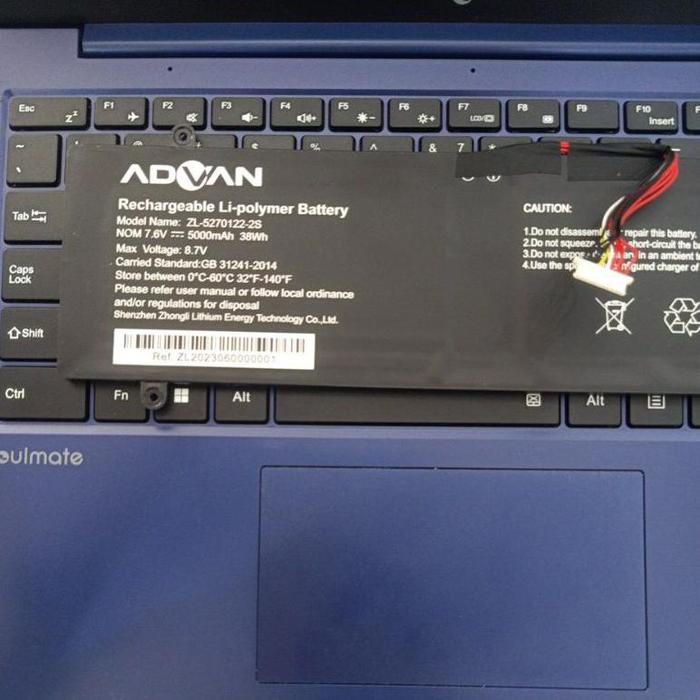 Gambar BATERAI BATTERY ORIGINAL LAPTOP ADVAN SOULMATE..Garansi ganti BARU dari Cell Cornerr undefined Tokopedia