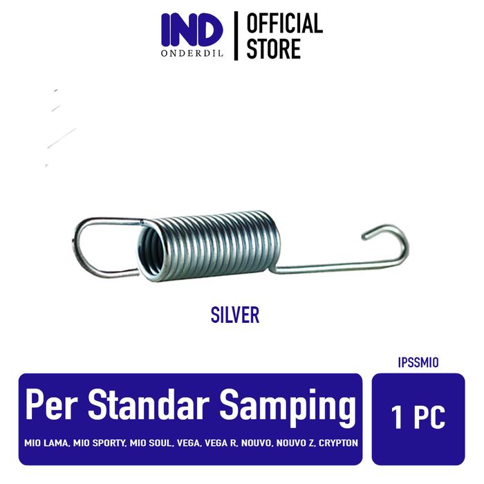 Gambar Per-Peer-Pir Standar-Setandar-Jagang Samping-1 Mio Lama-Soul-Sporty - Silver dari IND Onderdil undefined Tokopedia