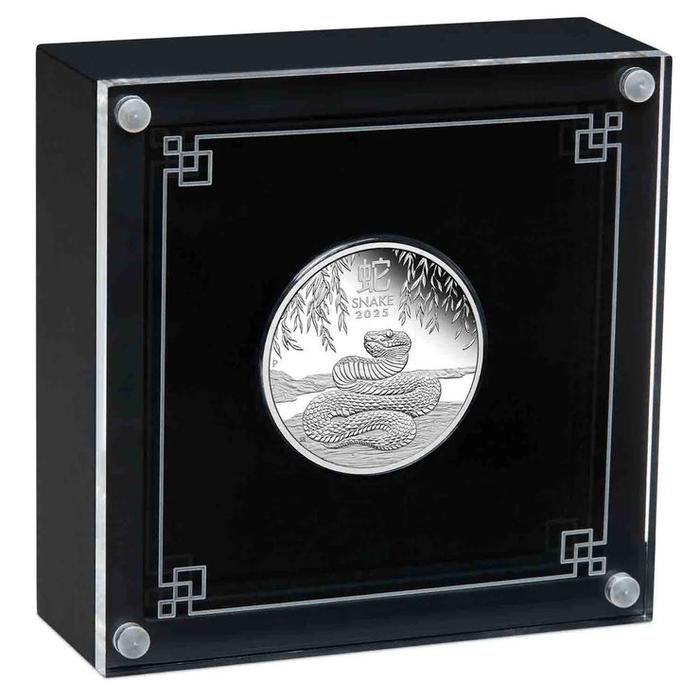 Gambar Proof Silver Coin Year of The Snake 1/2 oZ 2025 | Koin Perak Perth Mint Australia dari fannyrstore undefined Tokopedia