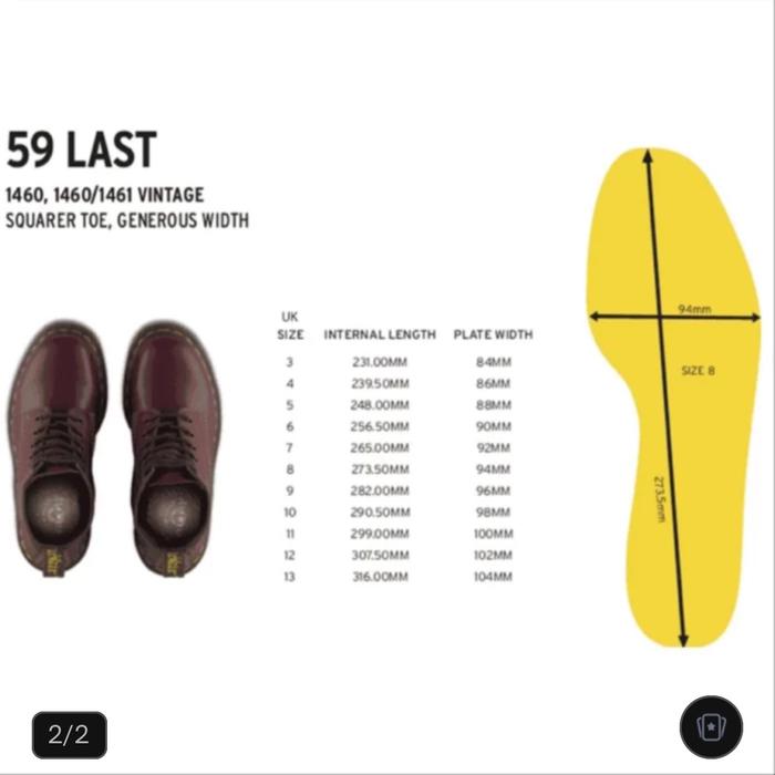 Jual Dr Martens 1461 BEX Black Smooth Eye Docmart 43 Kota