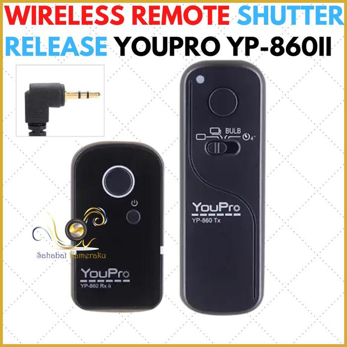 Jual Rs-60E3 Wireless Remote Shutter Release Yp-860Ii Kamera Canon