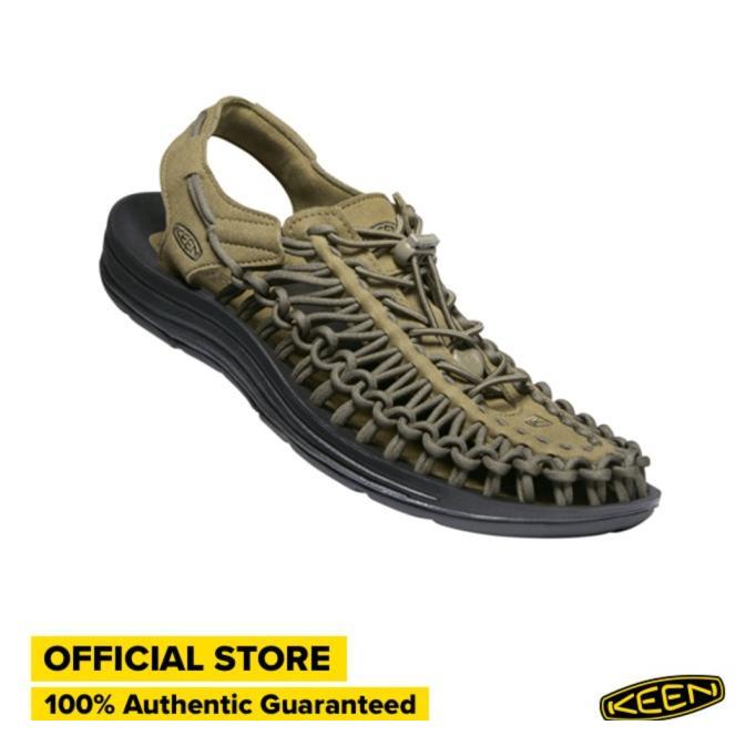 Gambar KEEN Men's Uneek Dark Olive/Black - 7 dari agusstore25 undefined Tokopedia