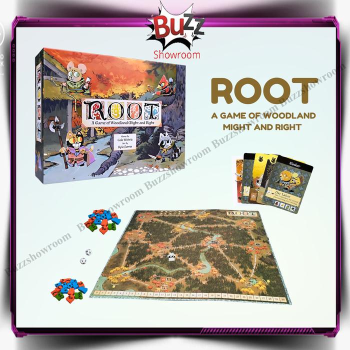 Gambar Root A Game of Woodland Might and Right Basic Board Game Card Games - INC Dus&Bubble dari Buzzshowroom undefined Tokopedia
