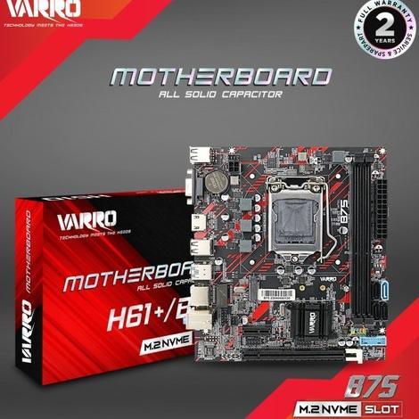 Gambar Motherboard H61 1155 Ivy Bridge Garansi 1 Tahun - Varro dari BeeandPuppy undefined Tokopedia