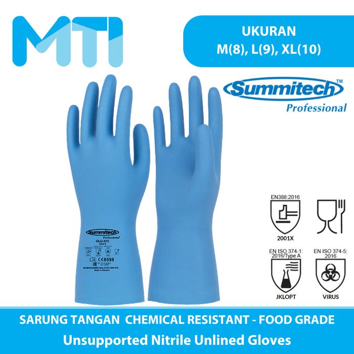 Protective Gloves Nitrile Food Handling Gloves Clear-Touch Food