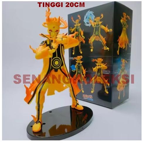Gambar Action Figure Naruto Shippuden Uzumaki Naruto Kyubi Bijuu Kurama Sage mode Anak Karet - Naruto A dari Senangkoleksi undefined Tokopedia