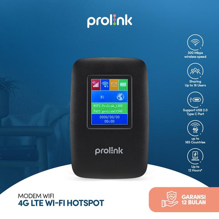 Gambar Prolink PRT7011L Portable 4G LTE WiFi Hotspot Smart Mifi - MODEM DL-7202 dari SinarMutiara Online undefined Tokopedia