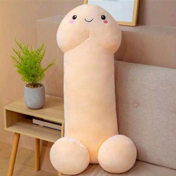 Gambar boneka guling Mr P.bantal guling Viral - crem dari Everyday Essentials Store undefined Tokopedia