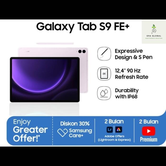 Gambar samsung galaxy tab S9 FE+ 12/256 - Light Pink dari Era Global Electronics Solution undefined Tokopedia
