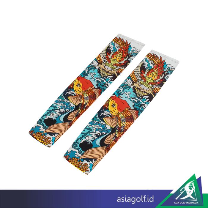 Gambar Handsleeve Golf Mega Tattoo UV - M523 | Golf | Sarung Lengan Golf - BLU dari Asia Golf Indonesia undefined Tokopedia