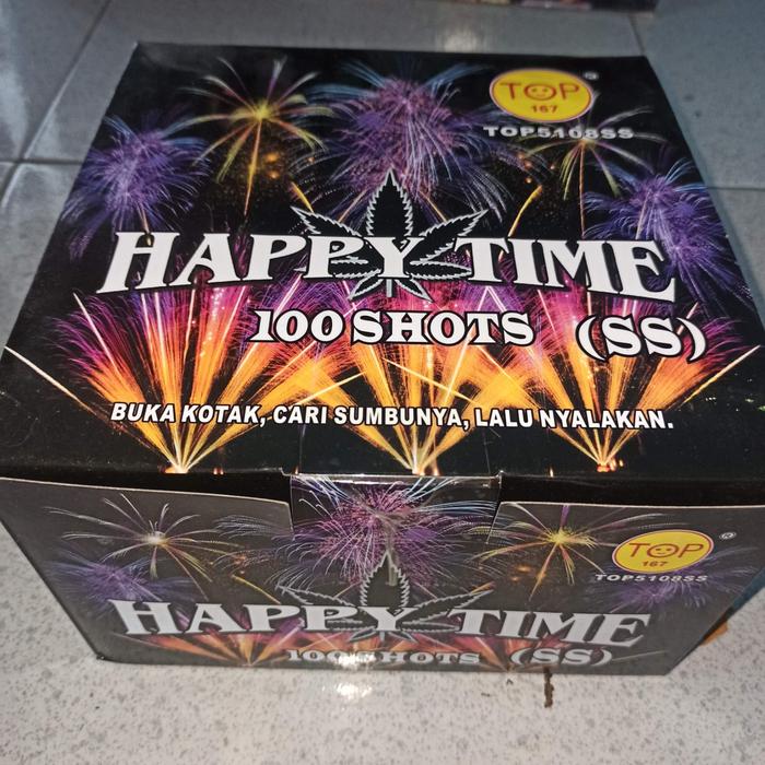 Gambar GROSIR KEMBANG API CAKES SOLO ( 100 SHOT 0.8" HAPPY TIME MERK TOP ) dari ARMAN TOYS undefined Tokopedia