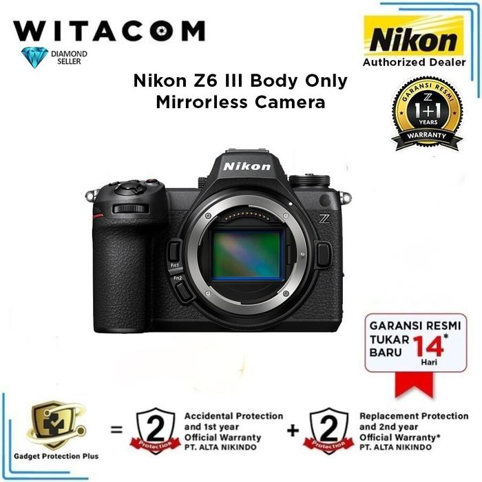 Gambar Nikon Z6III / Z6 III / Z 6III Body Only Kamera Mirorrless - Garansi Resmi - Body Only dari Witacom undefined Tokopedia