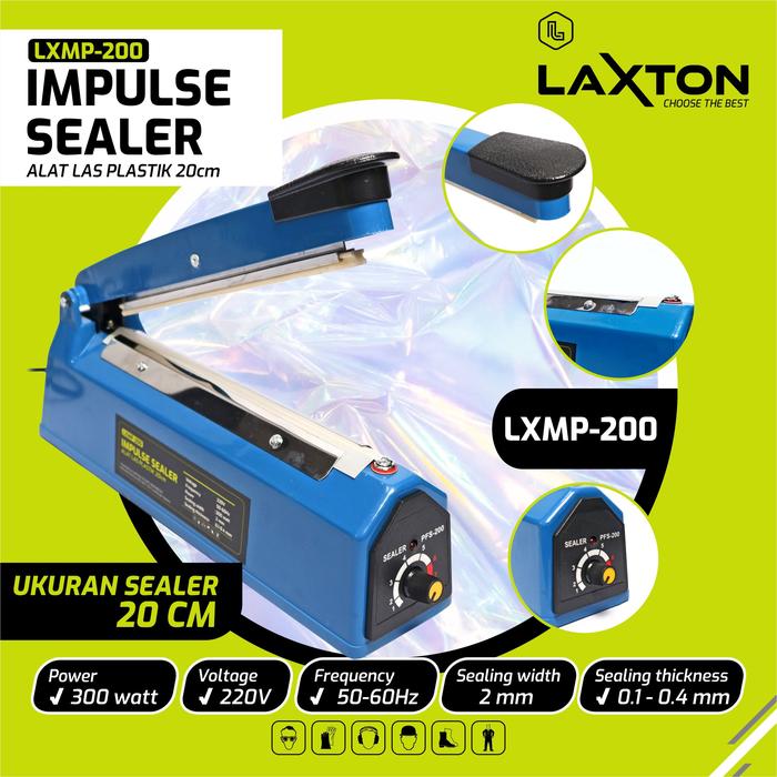 Gambar Laxton LXMP-200 dan LXMP-300 Alat las plastik 20cm dan 30cm Murah Laris - LXMP-200 dari BULL TOOL INDONESIA undefined Tokopedia