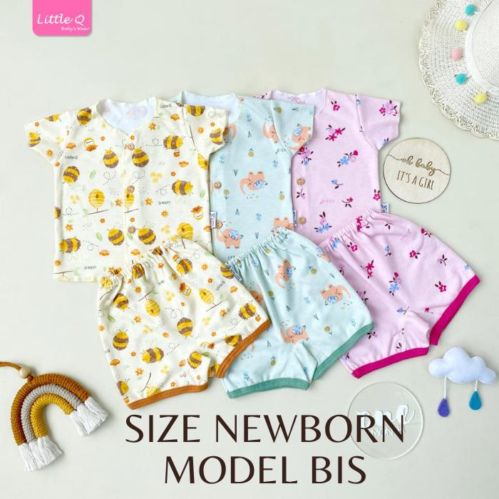 Gambar 3 setelan baju bayi perempuan baru lahir baby newborn 0 6 12 16 bulan - NB (0-3 M) NECI dari AnaBabyShop undefined Tokopedia