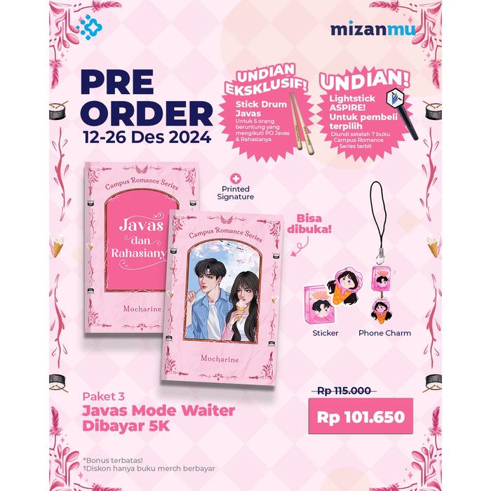 Gambar Pre Order - Buku Novel - Javas Dan Rahasianya - Mocharine - Mizan - Bumifiksi - PAKET 3 dari Bumi Fiksi Makassar undefined Tokopedia