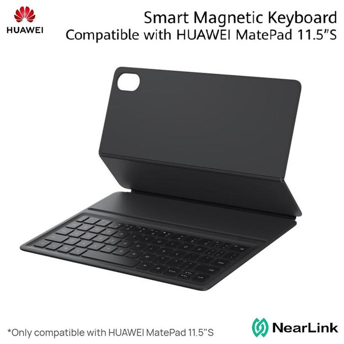 Gambar HUAWEI Smart Magnetic Keyboard for HUAWEI MatePad 11.5s - TGR-K811 - Keyboard Bluetooth dan Case untuk HUAWEI MatePad 11.5s - Black dari Dinna Uniqueee Store undefined Tokopedia