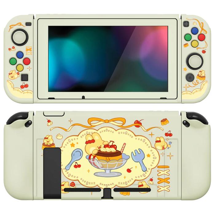 Tempered Glass Switch Lite Coral Case Protective Case Nintendo